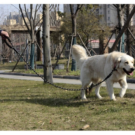 Smycz dla Dużego Psa Linka Gruba Odblaskowa 5 m PURLOV