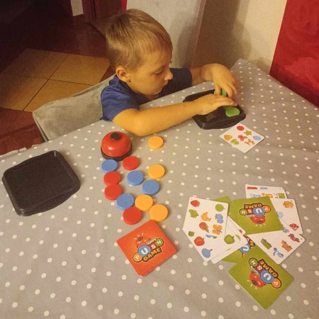 Gra Logiczna dla Dzieci Układanka Edukacyjna Zabawka na Prezent Gra Logika KRUZZEL