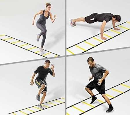 Drabinka Treningowa Koordynacyjna aż 6m do Ćwiczeń TRIZAND