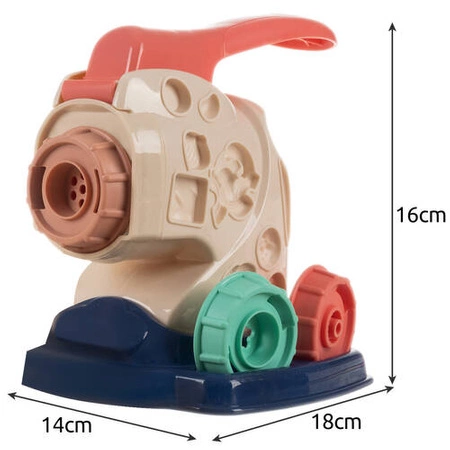 Maszynka Makaronowa Zestaw Kreatywny Masa Plastyczna Wyciskarka do Robienia KRUZZEL