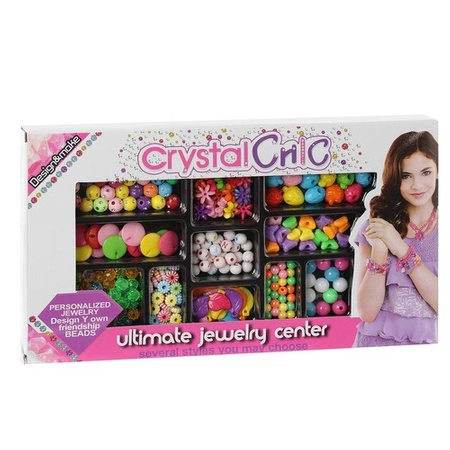 Zestaw do Robienia Bransoletek Biżuterii Naszyjników Koraliki Koralików DIY ISO TRADE