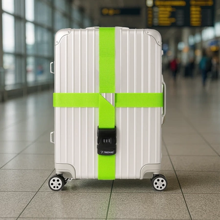 Pas Zabezpieczający do Walizki Bagażu Spinający Bagażowy Podróżny Kod 3,9m Trizand 25812