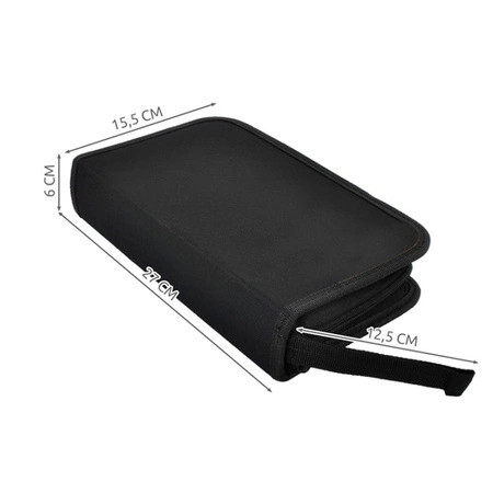 Tester Kabli RJ45 RJ11 Zestaw Narzędzi Sieciowych Ściągacz Zaciskarka 145el Bigstren 25834