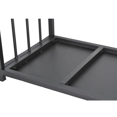 Metalowy Stojak na Drewno Kominkowe Opałowe do Kominka 2w1 + Torba XXL KAMINER