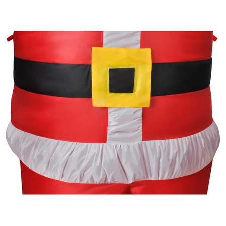 Dmuchany Mikołaj LED Pompowany Świecący Ozdoba180cm Duży z Lampkami IP44 RUHHY