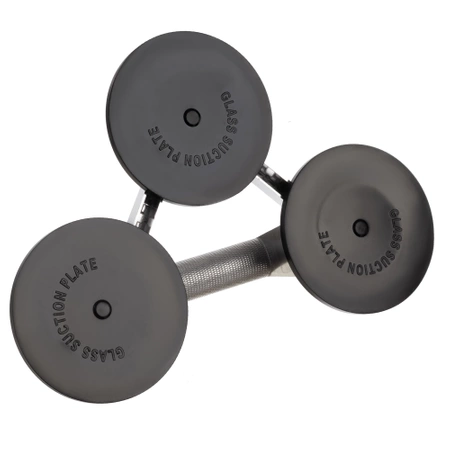 Uchwyt Przyssawka do Płytek Szyb Glazury Szkła Gresu 3x 120mm Aluminium BIGSTREN