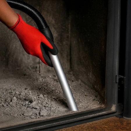 Odkurzacz Przemysłowy Bezworkowy do Kominka Popiołu Gruzu Pieca Grilla 10l Kaminer 26240