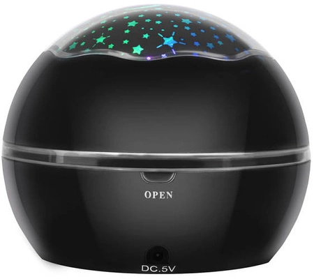 Lampka Nocna Projektor Nieba Gwiazd Obrotowa 2w1 IZOXIS