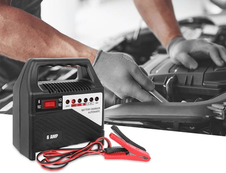 Prostownik Samochodowy do Akumulatorów 6V i 12V 6A XTROBB