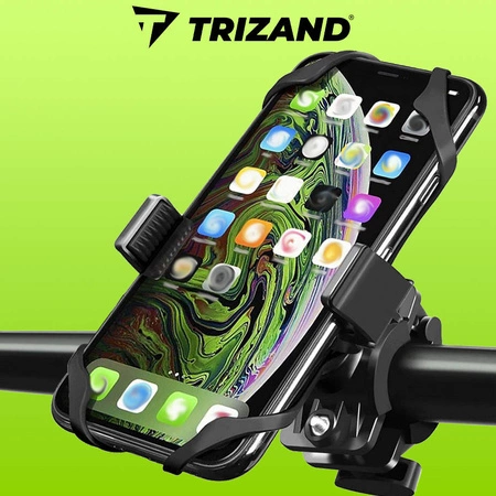 Solidny Uchwyt na Telefon Rowerowy Motocyklowy 3D TRIZAND