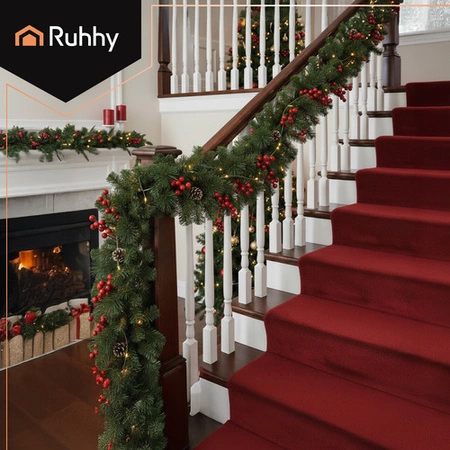 Girlanda Świąteczna Choinkowa Ruhhy Długa 270cm Gęsta Dekoracja Łańcuch