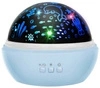 Lampka Nocna Projektor Gwiazd Nieba Obrotowa 2w1 IZOXIS
