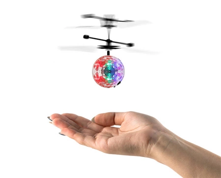 Latająca Kula Led Świecąca Sterowana Ręką Copter ISO TRADE