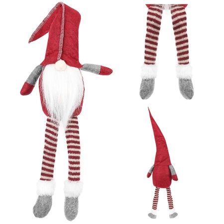 Mikołaj Krasnal Skrzat Prezent na Święta Duży 50cm RUHHY