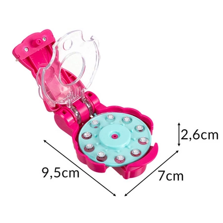 Maszynka do Ozdabiania Włosów I Ubrań Iso Trade Zestaw 180 Kryształków XXL