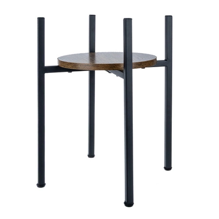 Kwietnik Stojący Stojak na Kwiaty Kwiatki Rośliny Metalowy Loft Regał Półka RUHHY 26049