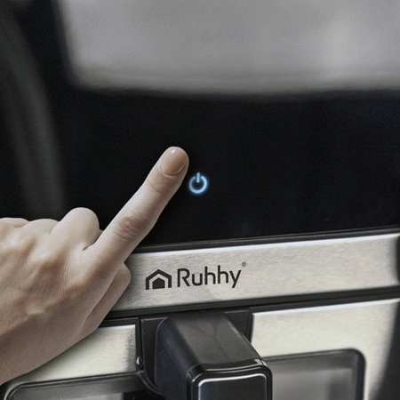 Frytkownica Beztłuszczowa Frytownica Nieprzywierająca AIR FRYER Duża 8L XXL Ruhhy 25512