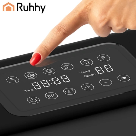 Robot Planetarny Kuchenny RUHHY z Podgrzewaną Misą 5,5 Waga Timer Akcesoria