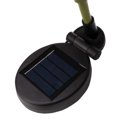 Lampa Solarna Róża Wbijana LED Ogrodowa Świecąca 3 Sztuczne Kwiaty Solarne GARDLOV 25282