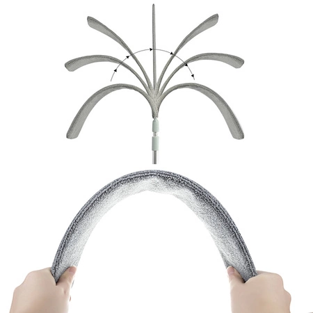 Szczotka Teleskopowa do Kurzu Miotełka 2w1 Długa RUHHY