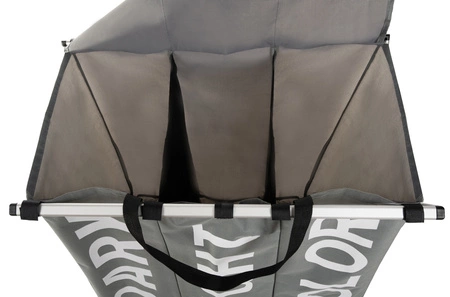 Kosz na Pranie Bieliznę Pojemnik Duży aż 3 Komory RUHHY