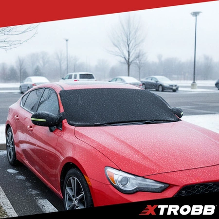 Mata antyszronowa Xtrobb osłona na szybę samochodowa uniwersalna zima lato 27186