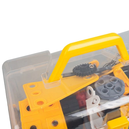 Kreatywny Zestaw Konstrukcyjny ISO TRADE Klocki 3D dla Dzieci Pojazdy 100el