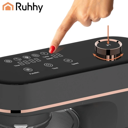 Robot Planetarny Kuchenny z Podgrzewaną Misą 5,7L Ruhhy Duży Wielofunkcyjny RUHHY