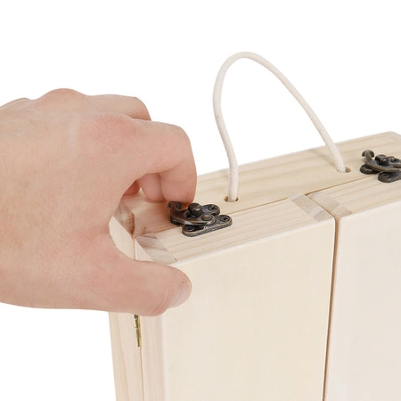 Drewniane Narzędzia Skrzynka Warsztat Majsterkowicza Zestaw w Skrzynce KRUZZEL