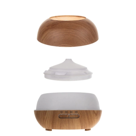 Nawilżacz Powietrza Aromaterapia Dyfuzor Zapachowy Jonizator Lampka + Pilot RUHHY
