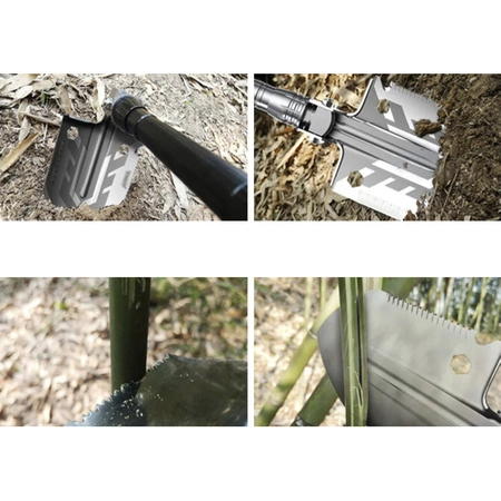 Saperka Składana Wojskowa Łopata Survival Niezbędnik 16w1 Wielofunkcyjna Trizand