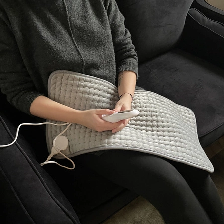 Poduszka Elektryczna Rozgrzewająca Mata na Plecy Bolące Stawy Mięśnie Pilot RUHHY