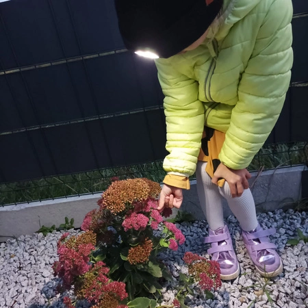 Czapka Zimowa Męska Ciepła Damska Dwuwarstwowa Sportowa z Latarką LED USB TRIZAND