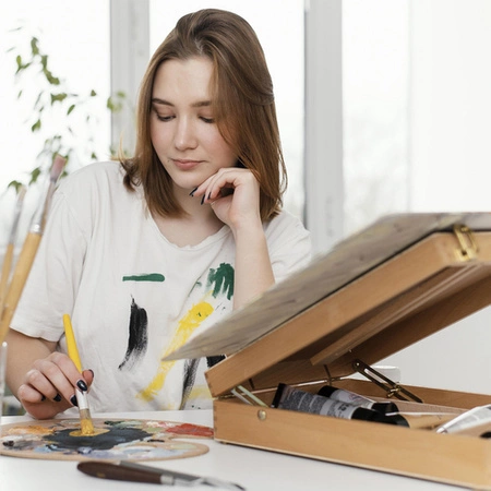 Płótno Podobrazie Malarskie 40x30 cm do Malowania Bawełniane Zestaw 8szt MAALEO