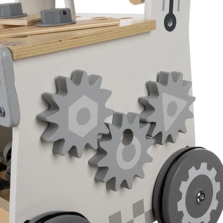 Warsztat dla Dzieci Zestaw Majsterkowicza Drewniany Narzędzia z Narzędziami KRUZZEL