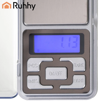 Waga Kieszonkowa Jubilerska Ruhhy 200g 0,01g LCD Podświetlenie Precyzyjna 26092