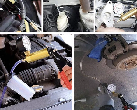 Pompa Próżniowa XTROBB Pompka Ciśnieniowa Podciśnieniowa do Odpowietrzania 8743