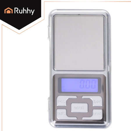 Waga Kieszonkowa Jubilerska Ruhhy 200g 0,01g LCD Podświetlenie Precyzyjna 26092