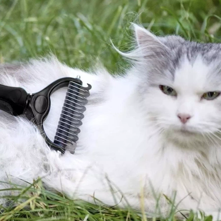 Trymer Zgrzebło do Kołtunów Usuwa Martwy Włos Psa PURLOV