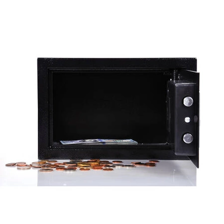 Domowy Sejf Kasetka na Zamek Elektroniczny Szyfr Klucz Kod Kasa Pancerna XL MALATEC