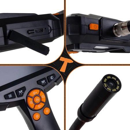 Kamera Inspekcyjna BIGSTREN 5m IP67 Full HD 8 LED Endoskop Bezprzewodowy 25520