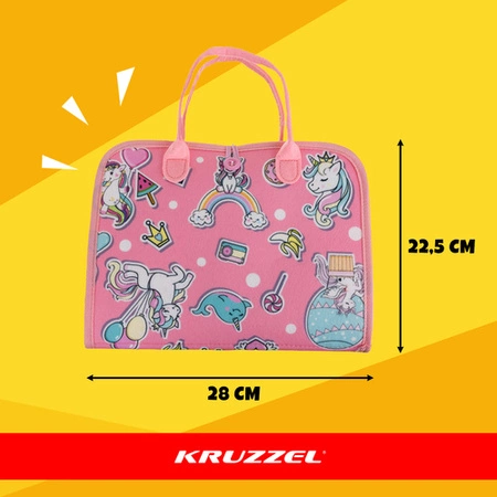 Książeczka Sensoryczna Edukacyjna Kruzzel - Tablica Montessori Zabawka