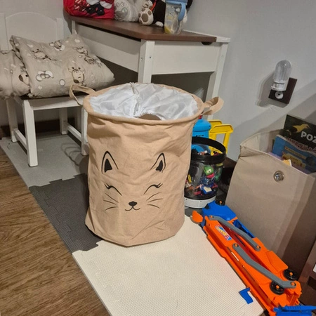 Kosz na Zabawki Ubrania Pojemnik Pranie Bieliznę Organizer Duży Zamykany XL KRUZZEL