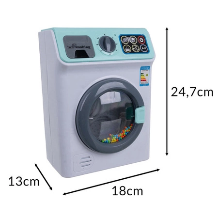 Pralka Automatyczna dla Dzieci z Panelem Dotykowym Dźwięk Wirowanie Bęben 26285