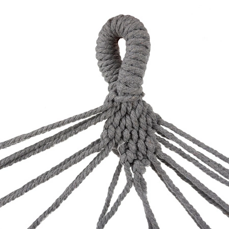 Hamak Ogrodowy Dwuosobowy Huśtawka Duży XXL Mocny 250kg Drążki Wiszący Boho GARDLOV