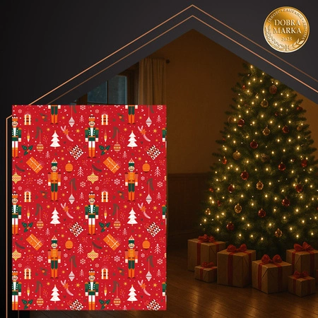 Koc Narzuta Kapa Pled na Łóżko RUHHY Duży Dwuosobowy Świąteczny 150x200 cm