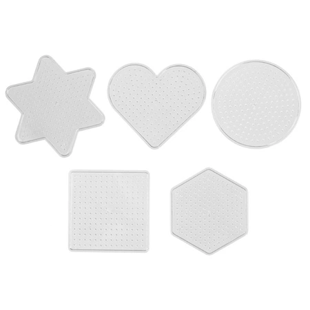 Koraliki do Prasowania Zestaw Szablony Prasowanka 5000szt Wzory + Wiaderko