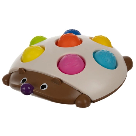 Zabawka Sensoryczna Montessori Jeż Kolorowy Jeżyk dla Dzieci Antystresowa KRUZZEL