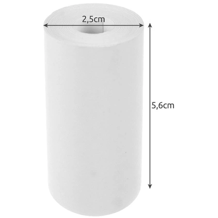 Papier Rolki do Drukarki Termicznej Wkłady Zapas x 5 Mini Rolek Termiczny IZOXIS
