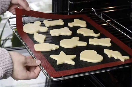 Mata Silikonowa do Pieczenia Perforowana 30x40 cm RUHHY